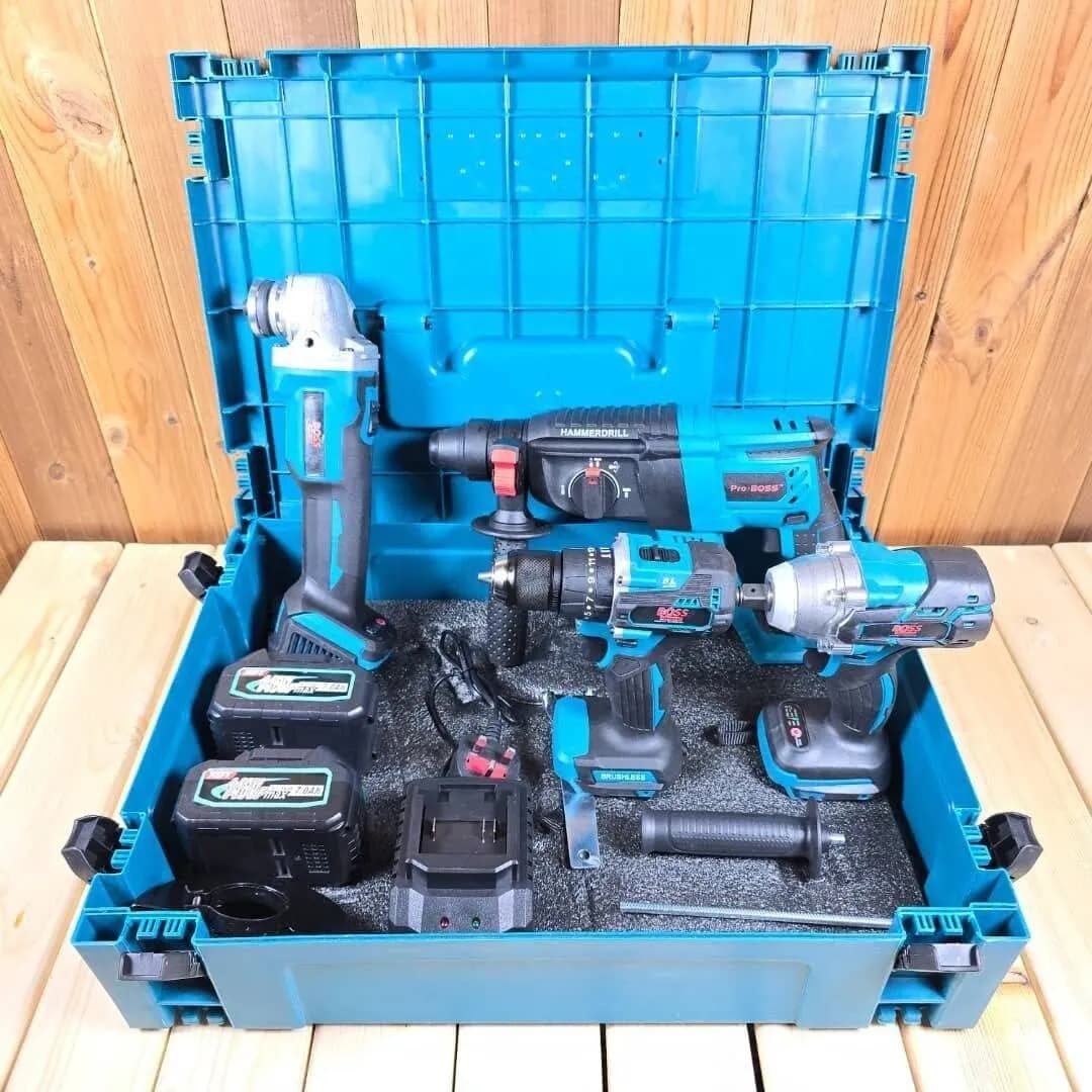مجموعه چهار عددی شارژی براش لس ۱۴۸ ولت باس مدل Kit-4H — تصویر ۲