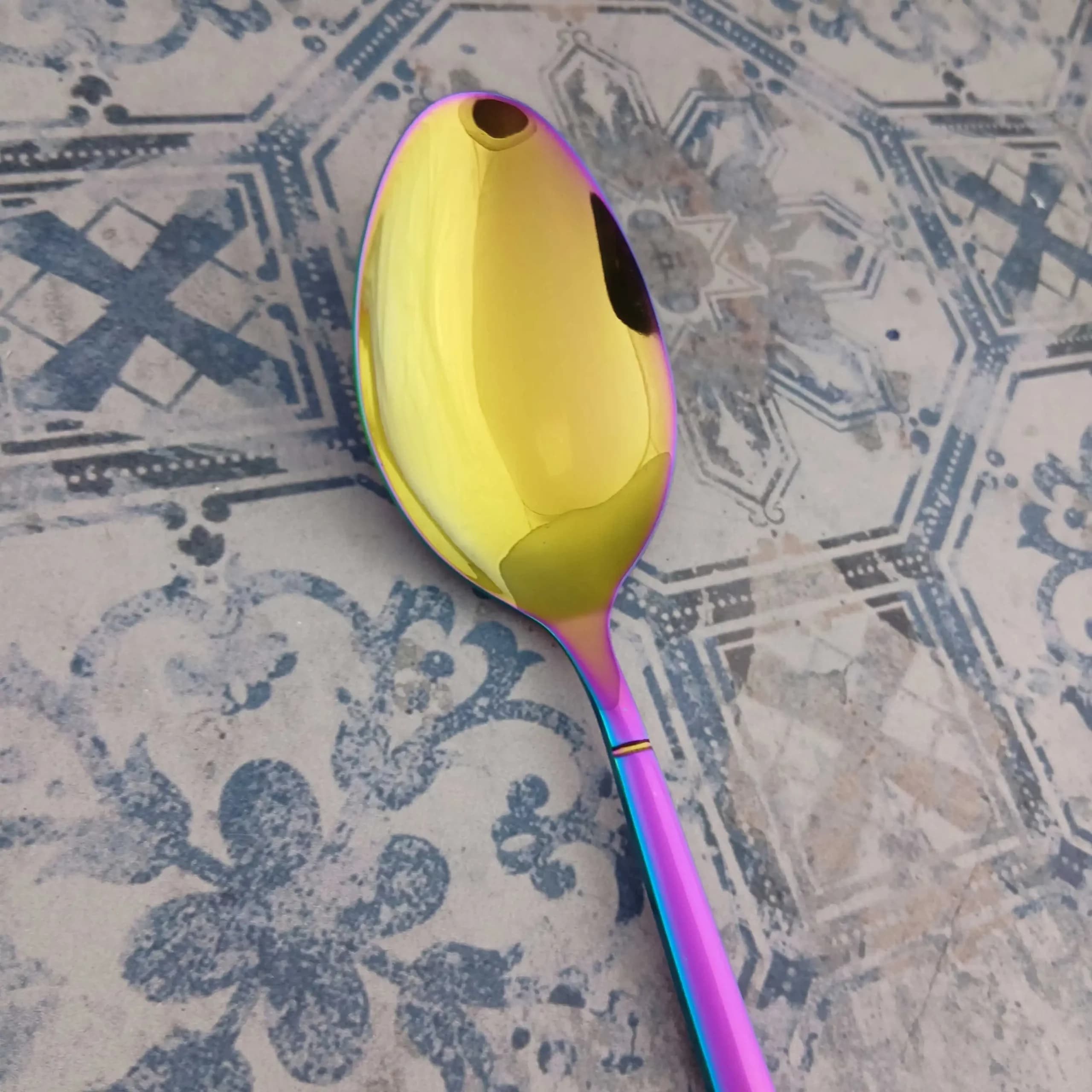 قاشق سرآشپز یونیک مدل شیکاگو 7 رنگ — تصویر ۴