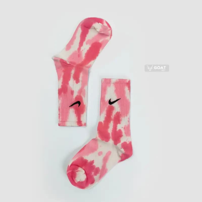 جوراب ساق بلند آبرنگی صورتی nike — تصویر ۲