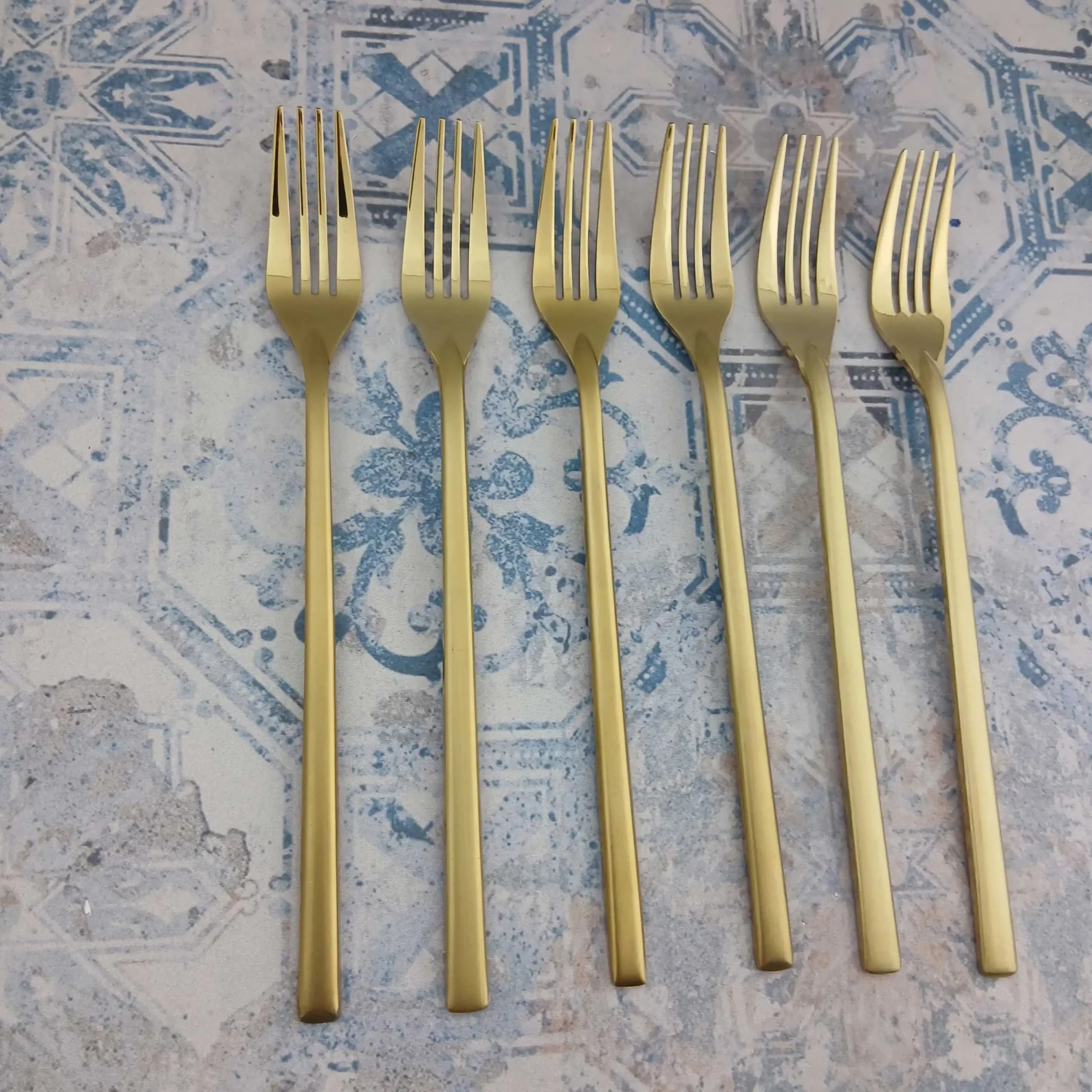 چنگال تک غذاخوری 6 پارچه فیلیکس مدل 166sw — تصویر ۳