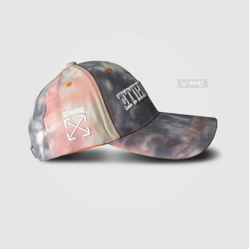 کلاه لبه دار فانتزی دخترانه OFF WHITE | بیسبالی کپ — تصویر ۲