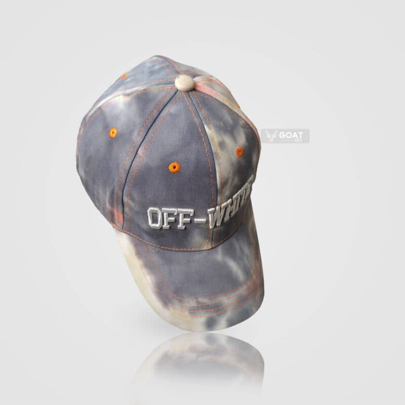 کلاه لبه دار فانتزی دخترانه OFF WHITE | بیسبالی کپ — تصویر ۳