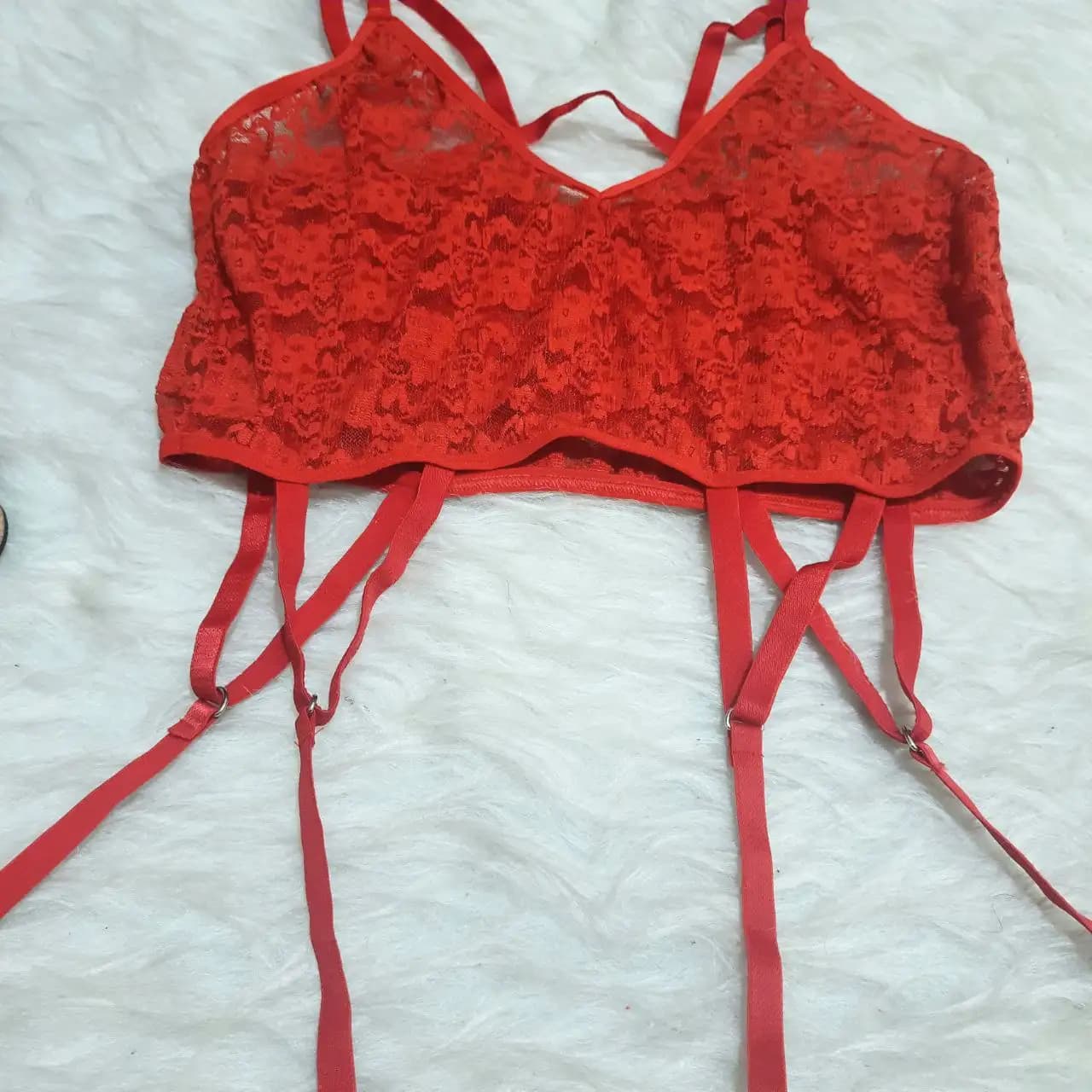 لباس خواب یا ست فانتزی بند جوراب‌دار Desire کد 273 — تصویر ۷