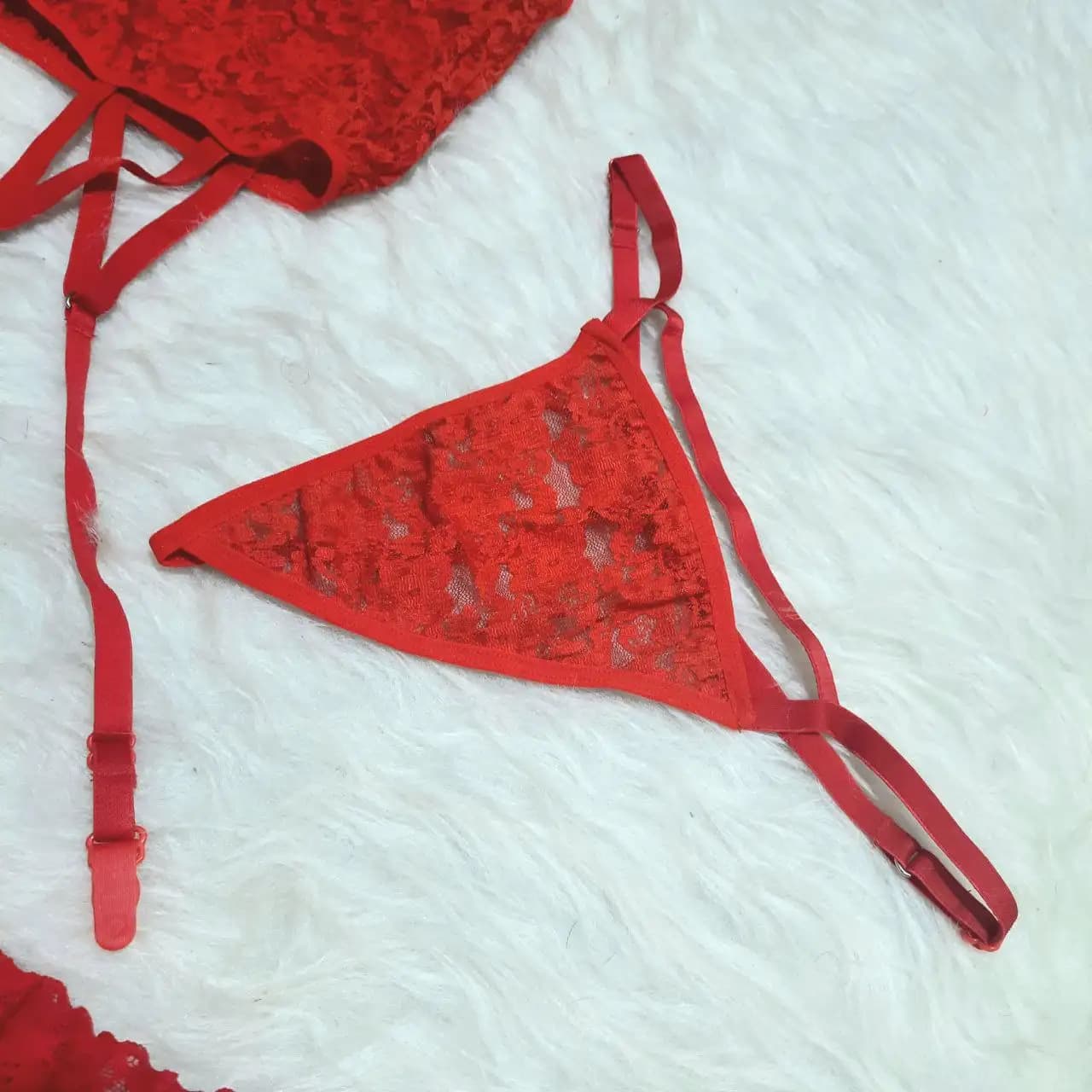 لباس خواب یا ست فانتزی بند جوراب‌دار Desire کد 273 — تصویر ۵