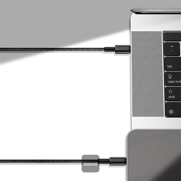 کابل شارژ باسئوس Tungsten Gold 20W 2m — تصویر ۷