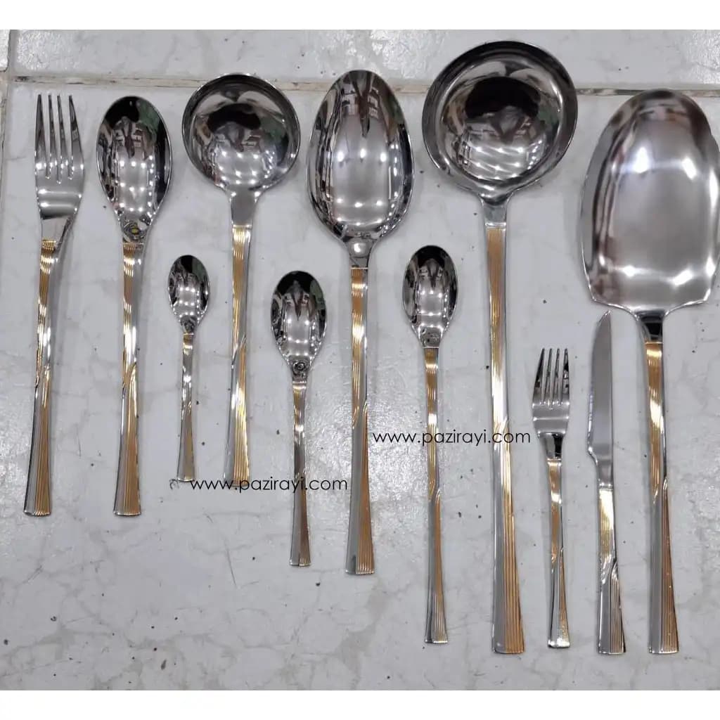 سرویس قاشق چنگال 24 نفره یونیک مدل 124g