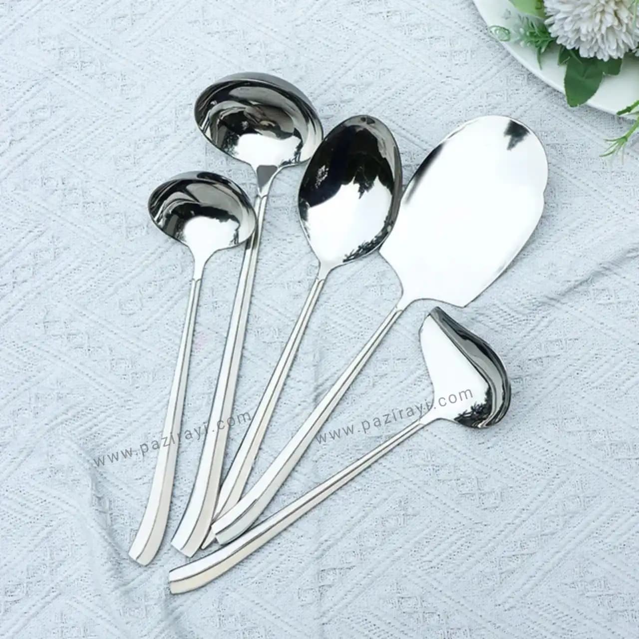 سرویس قاشق چنگال 144 پارچه یونیک مدل نیوسمپل — تصویر ۴