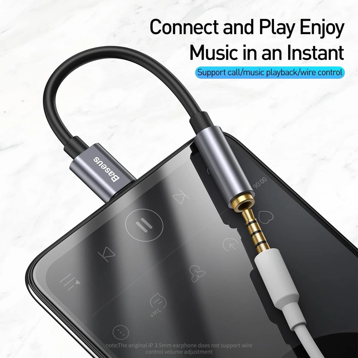 مبدل USB-C به جک 3.5 میلیمتری AUX باسئوس — تصویر ۲