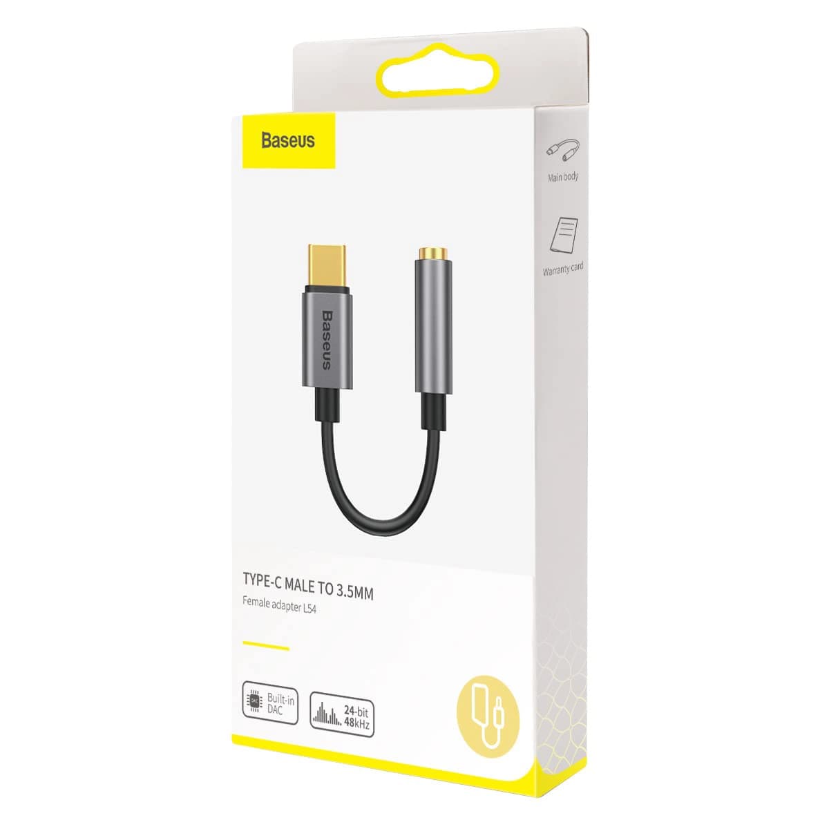 مبدل USB-C به جک 3.5 میلیمتری AUX باسئوس — تصویر ۸