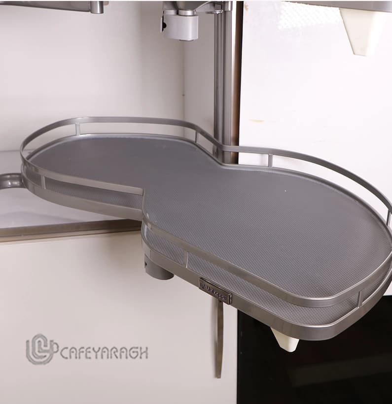 لمن کرنر کابینت زمینی آرامبند مدل WB2207 — تصویر ۵