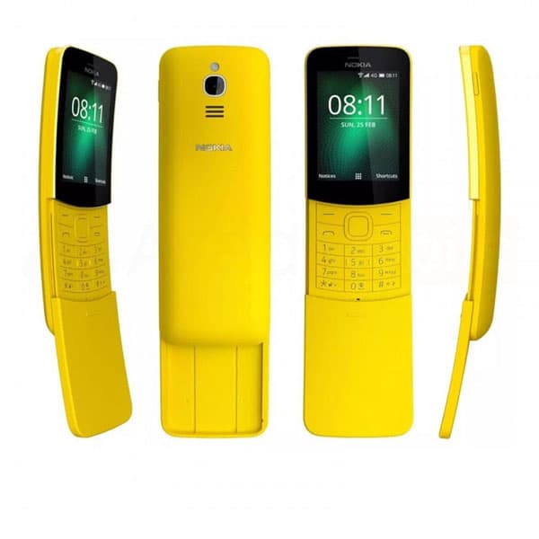 گوشی دکمه ای کشویی نوکیا Nokia 8110 4G 2018 اورجینال — تصویر ۳