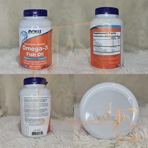 کپسول امگا 3 روغن ماهی ناو — تصویر ۲