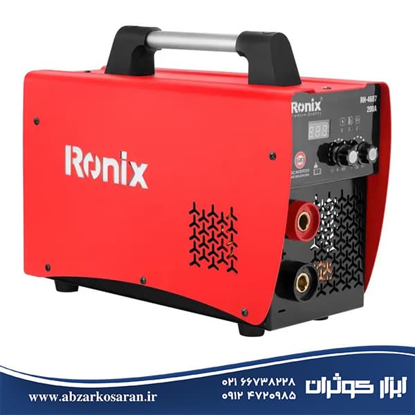 اینورتر جوشکاری 200 آمپر رونیکس Ronix مدل RH-4607 — تصویر ۲