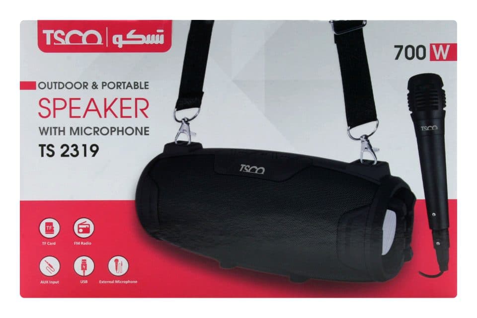 اسپیکر پرتابل بلوتوثی تسکو مدل TS 2319 — تصویر ۸