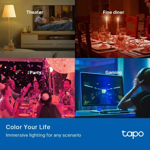 لامپ هوشمند تی پی لینک مدل Tapo L530E — تصویر ۲