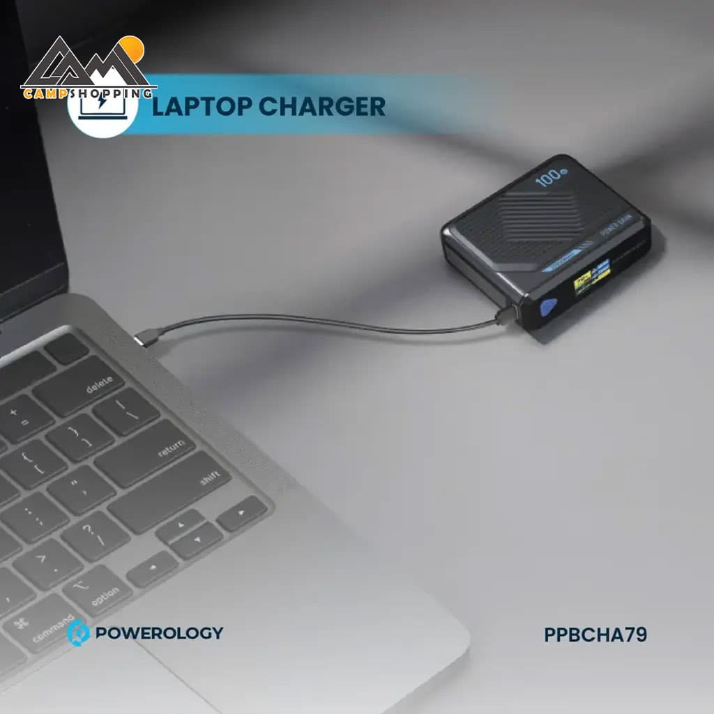 پاوربانک وایرلس پاورولوجی مدل PPBCHA79 ظرفیت 20000 میلی آمپر — تصویر ۳