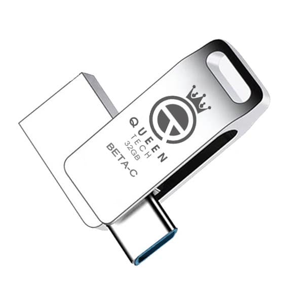 فلش مموری کویین تک مدل Beta-C Type-C USB 3.1 32GB