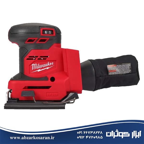 سنباده صفحه مربعی میلواکی Milwaukee مدل M18BQSS-0
