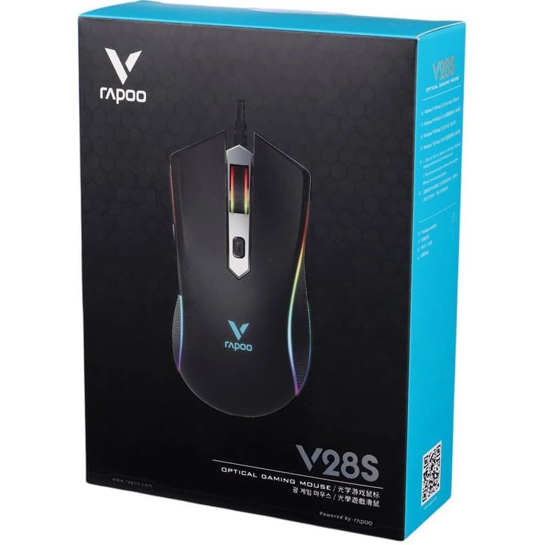 ماوس گیمینگ رپو مدل V28s Black — تصویر ۵