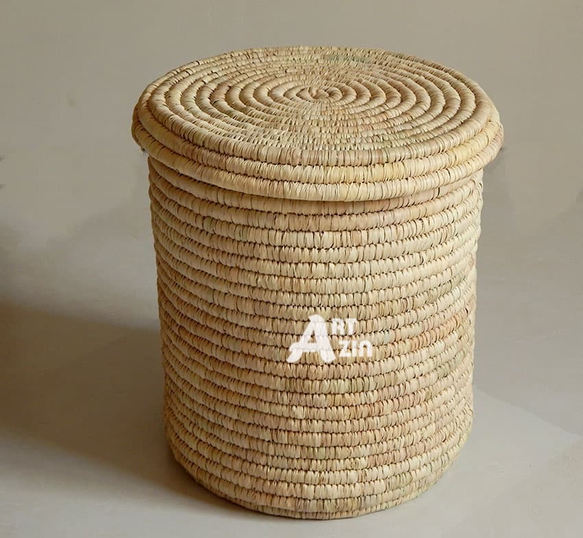 سطل برنج حصیری ۱۸ -۲۰ کیلویی جا برنجی کد: 257 — تصویر ۲