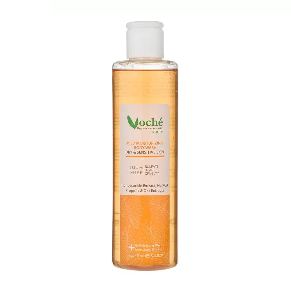 شامپو بدن وچه مدل Mild Moistur مناسب پوست خشک و حساس حجم 250 میلی‌لیتر
