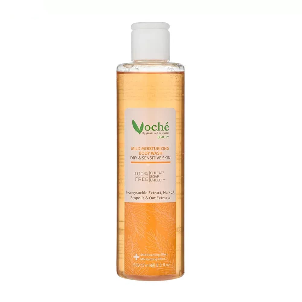 شامپو بدن وچه مدل Mild Moistur مناسب پوست خشک و حساس حجم 250 میلی‌لیتر — تصویر ۳
