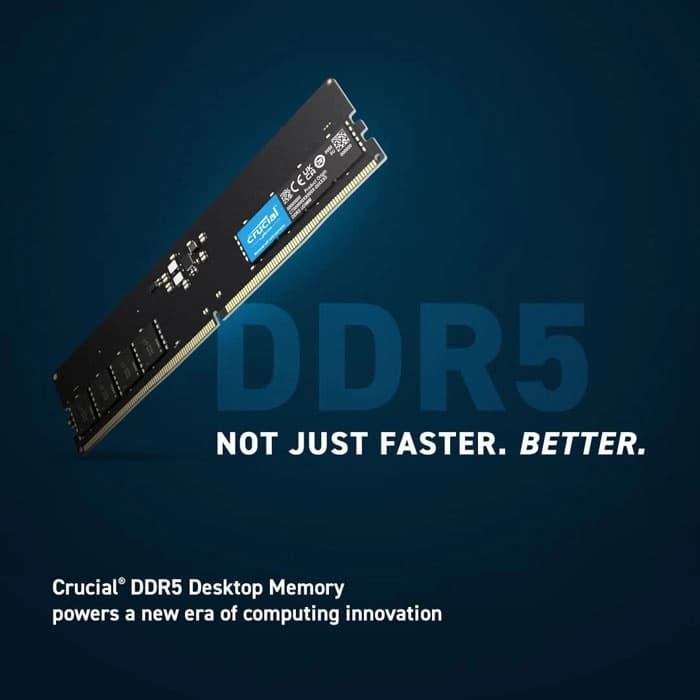 رم کروشیال مدل U-DIMM 16 GB DDR5 — تصویر ۳