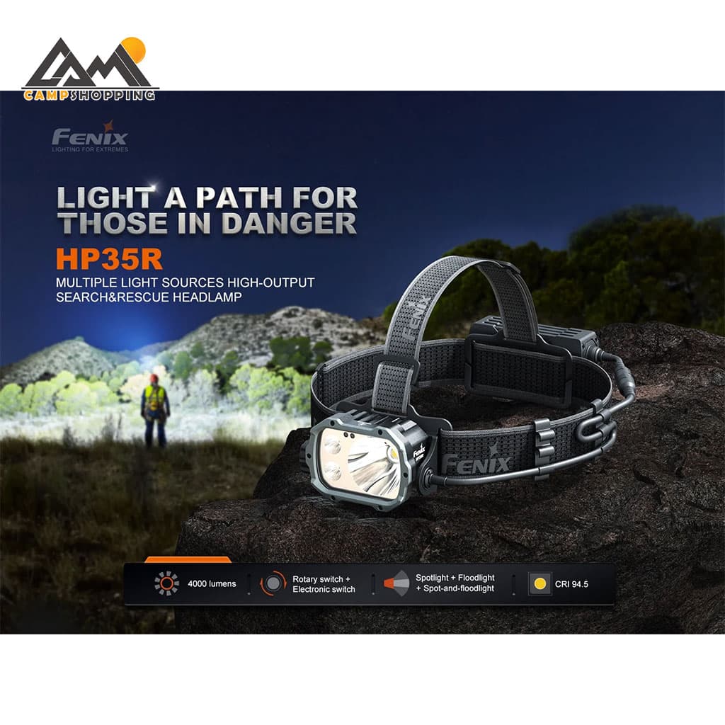 هدلامپ فنیکس مدل HP35R — تصویر ۵