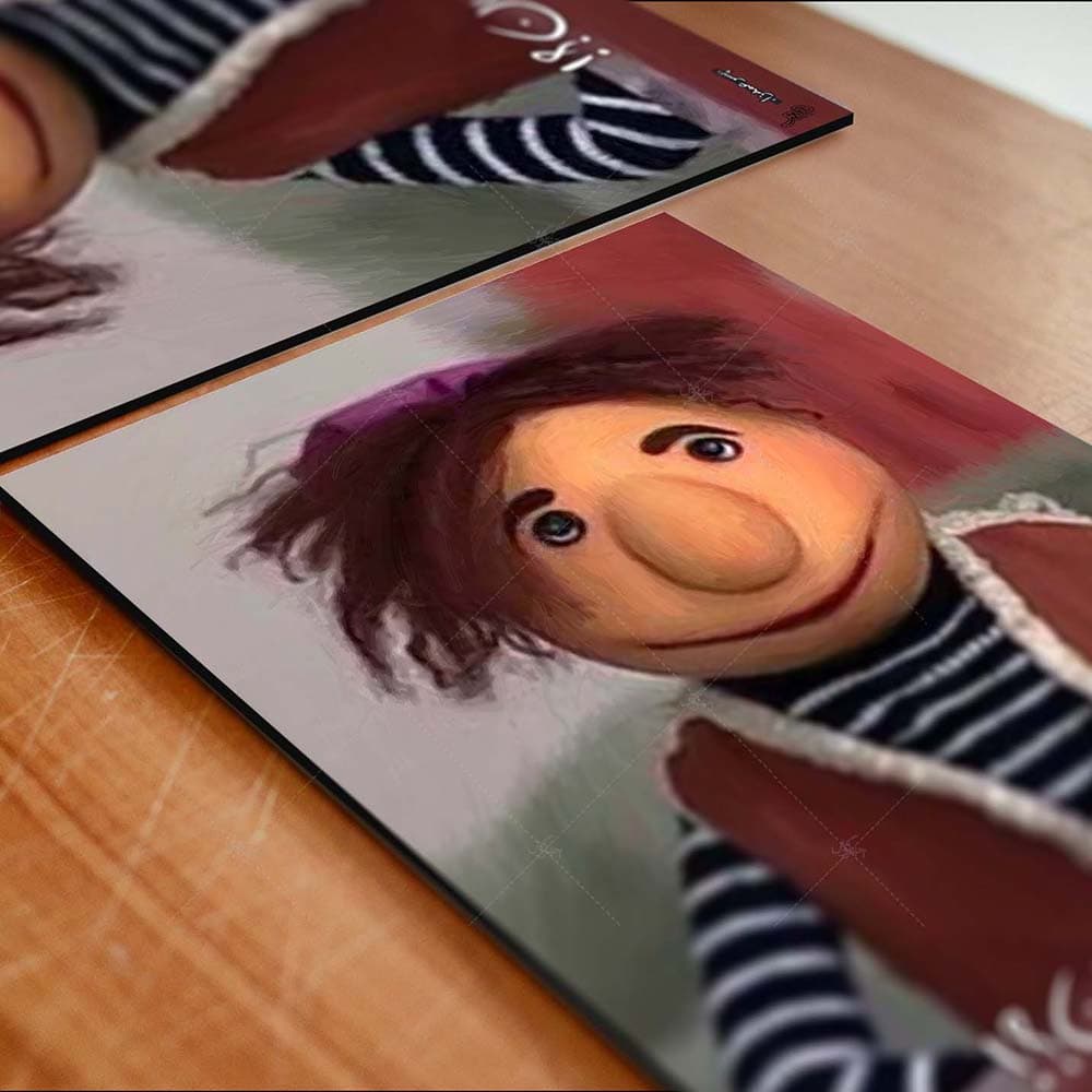تابلو شاسی طرح پسر عمهزا کد 4G276 — تصویر ۵