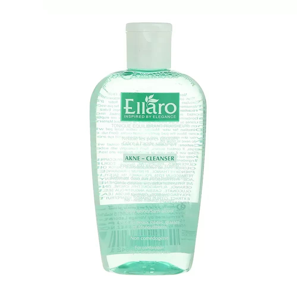 تونر صورت الارو مدل Akne Cleanser مناسب پوست چرب حجم 200 میلی لیتر — تصویر ۳
