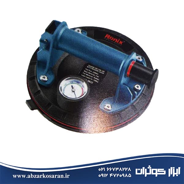 قاپک سنگ و شیشه پمپی گیج دار رونیکس Ronix مدل RH-9933