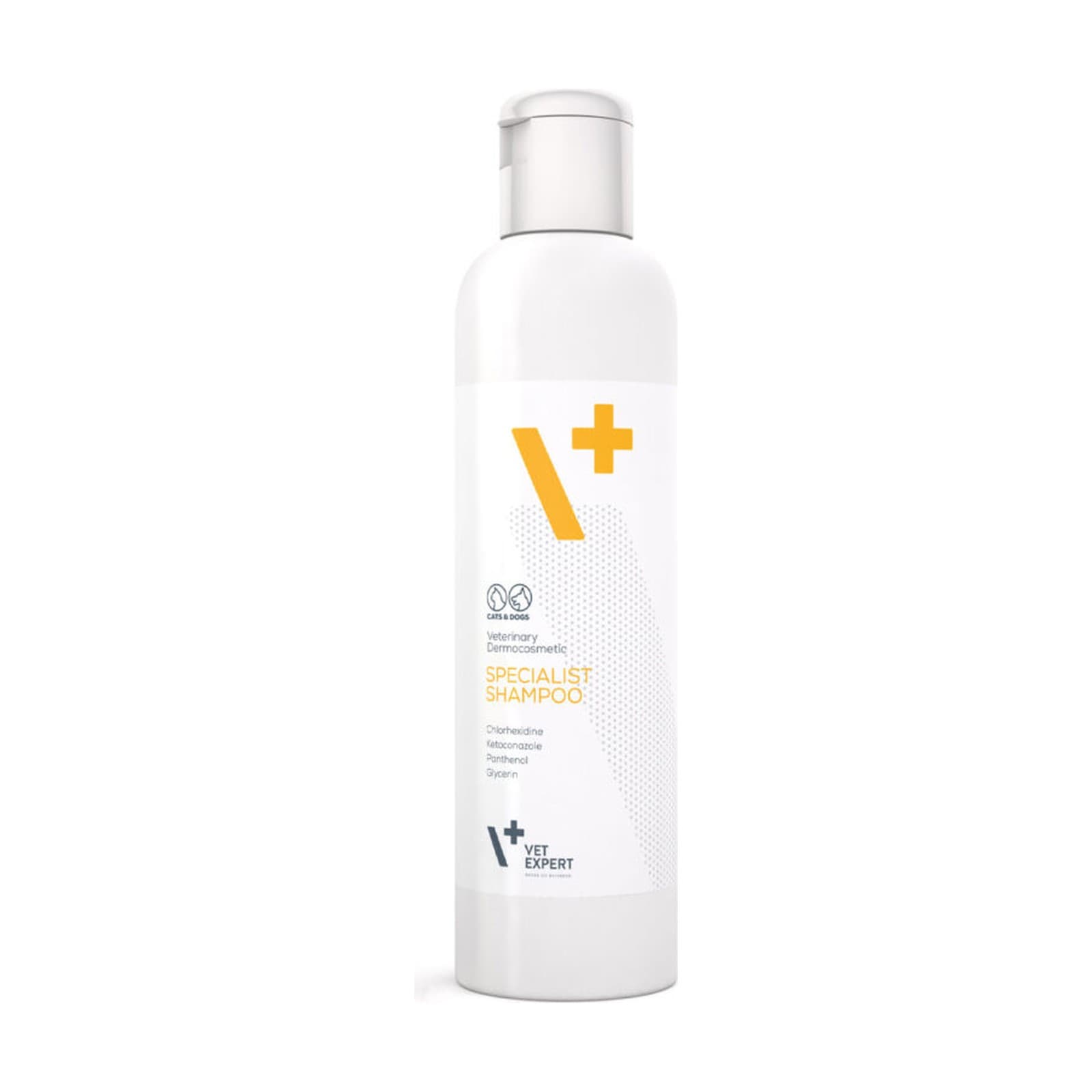 شامپو ضدباکتری و ضد قارچ سگ و گربه وت اکسپرت Specialist 250 ml