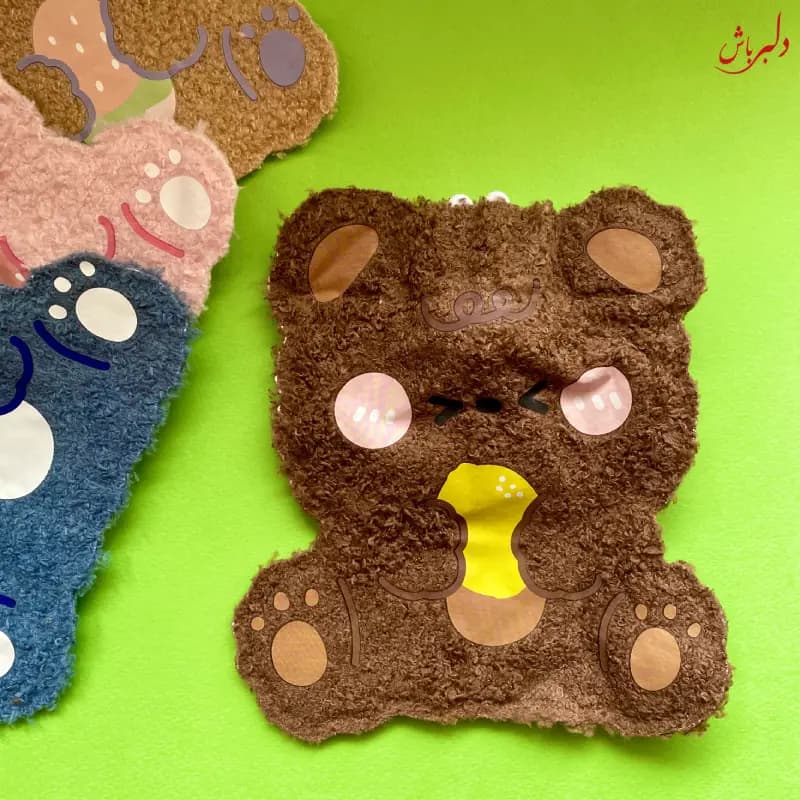 کیسه آبگرم خرسی مخملی — تصویر ۲