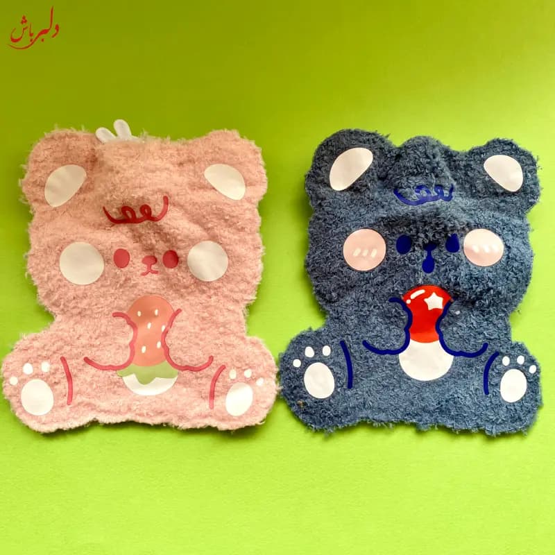 کیسه آبگرم خرسی مخملی — تصویر ۳