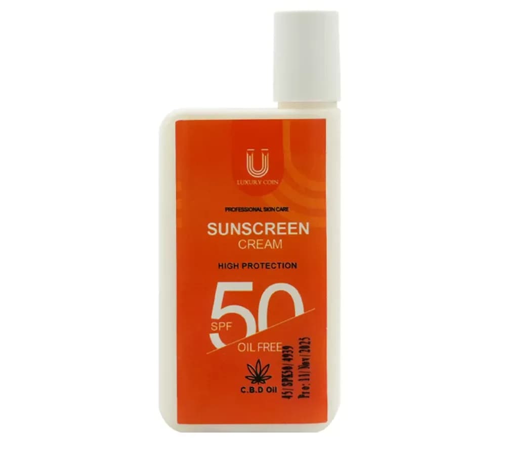 کرم ضد آفتاب جیبی SPF50 لاکچری کوین حجم 50 میلی لیتر — تصویر ۲