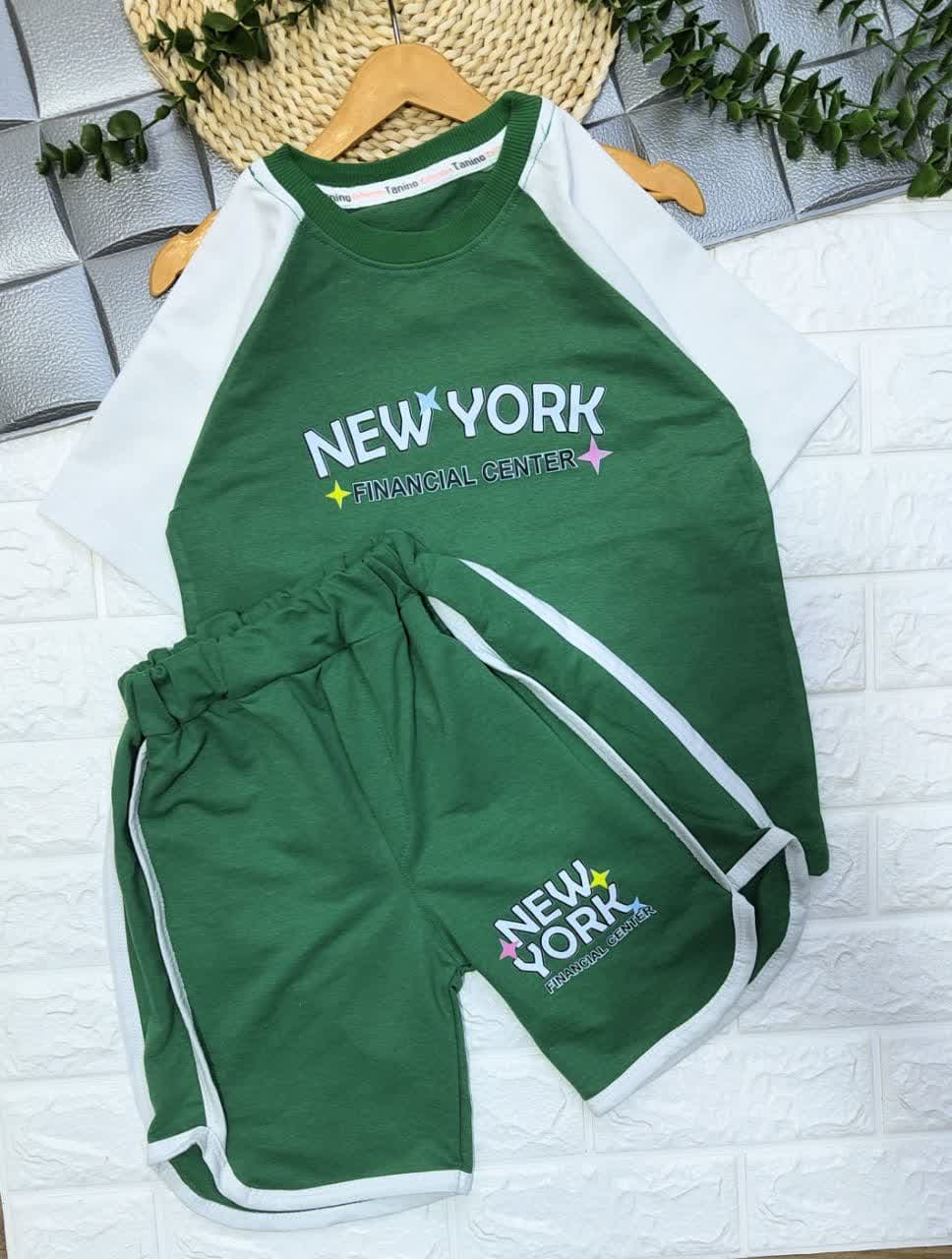 تیشرت و شلوارک اسپرت new york — تصویر ۲