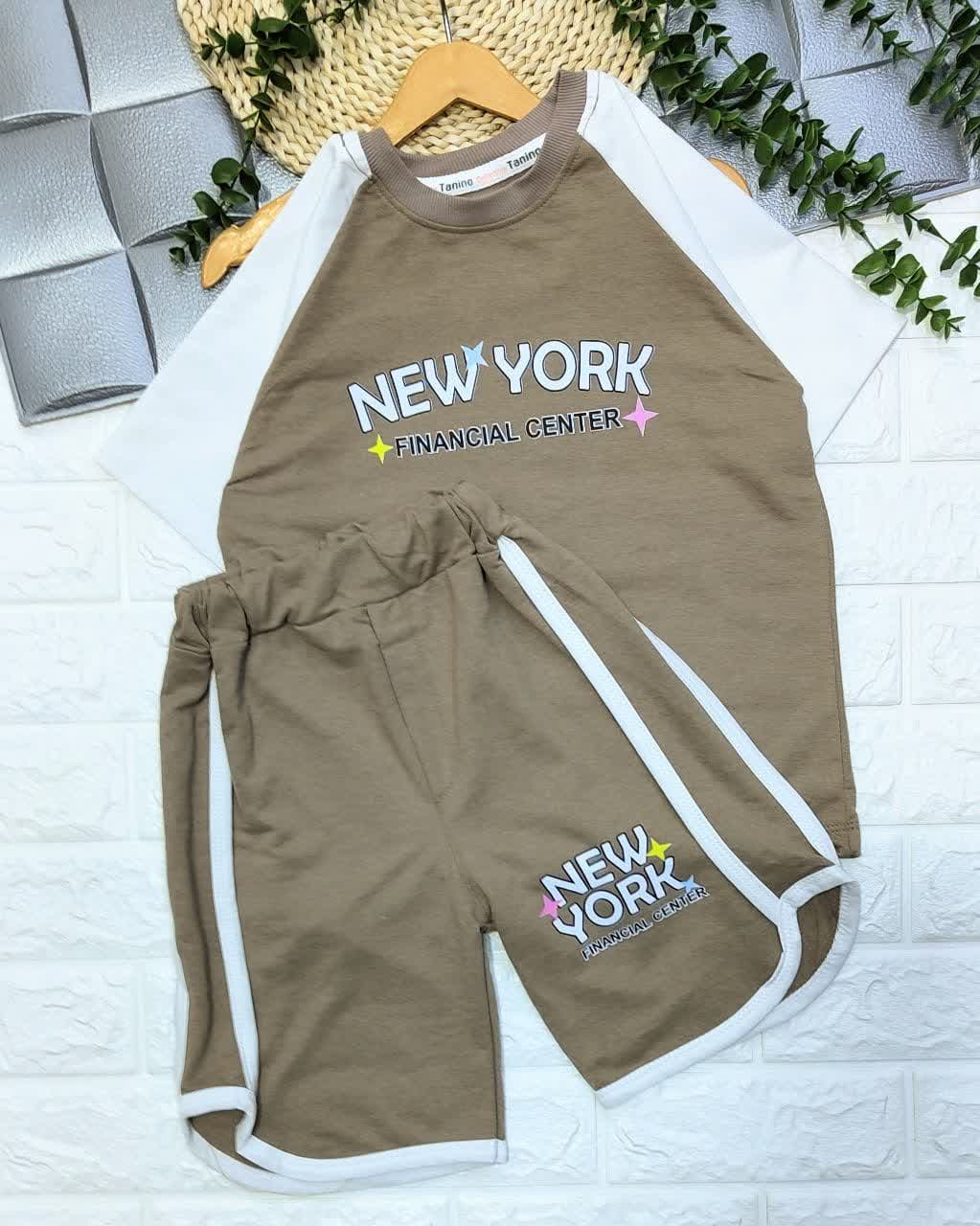 تیشرت و شلوارک اسپرت new york