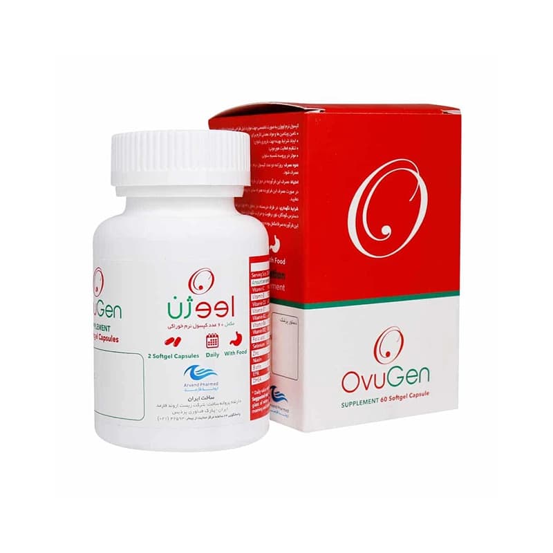کپسول نرم خوراکی اووژن اروند فارمد 60 عددی