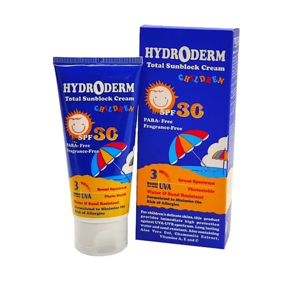 کرم ضد آفتاب کودک هیدرودرمSPF30 _ حجم ۵۰ ml — تصویر ۹