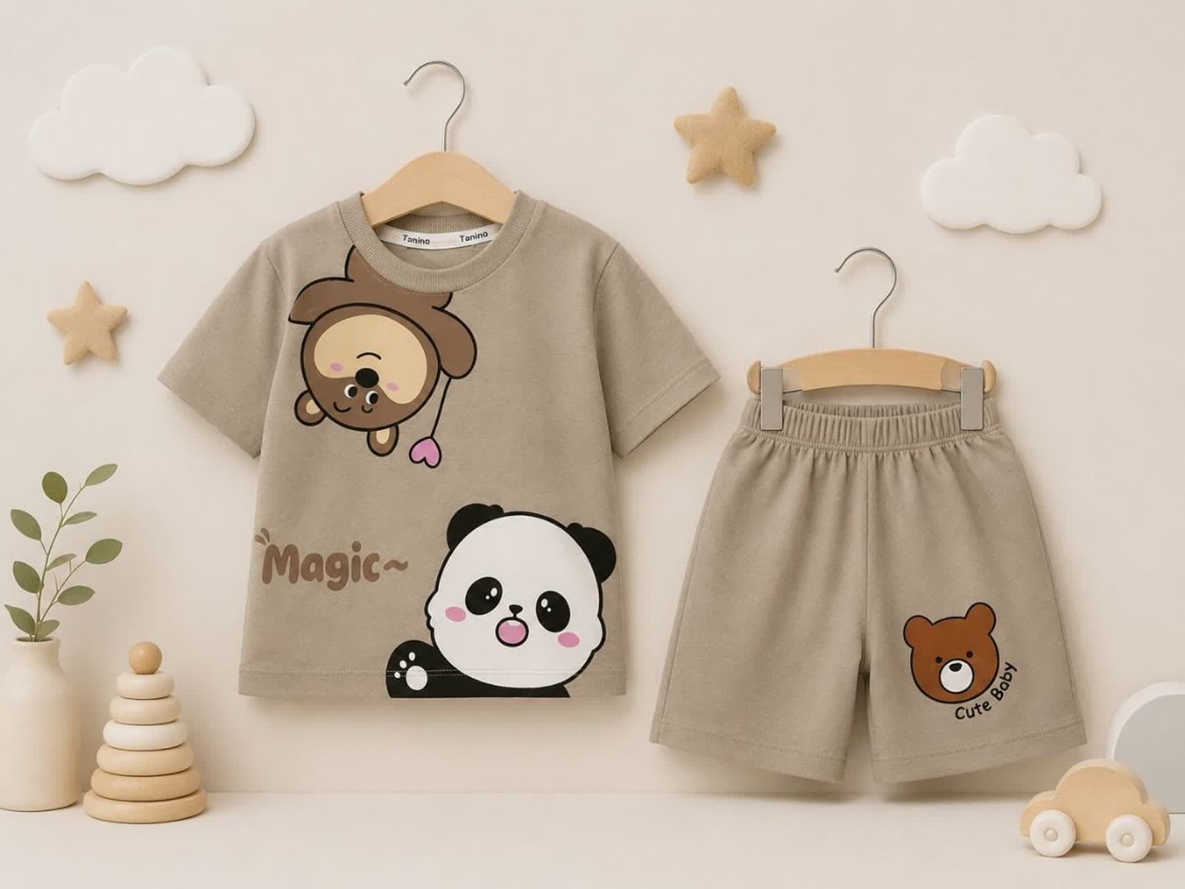 تیشرت و شلوارک اسپرت magic — تصویر ۲