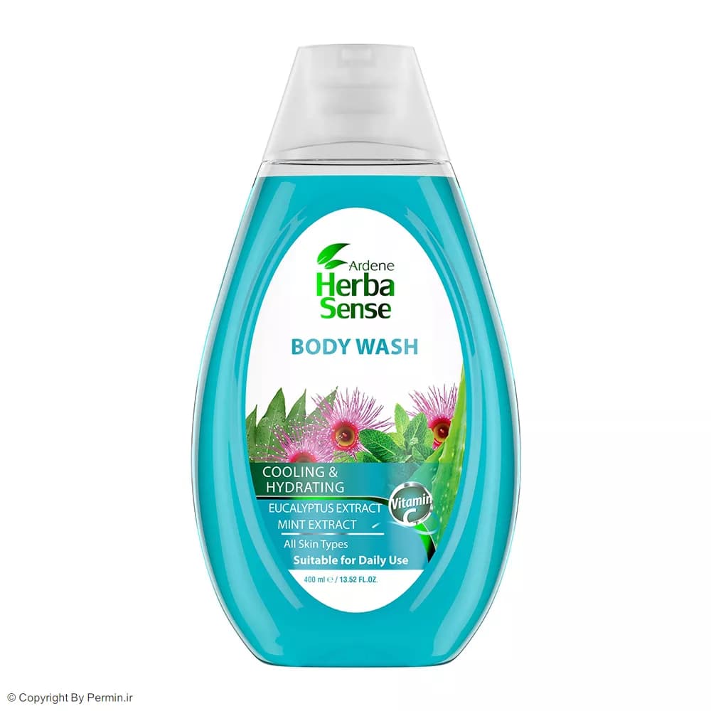 شامپو بدن آردن هرباسنس مدل Cooling And Hydrating حجم 400 میلی لیتر — تصویر ۲