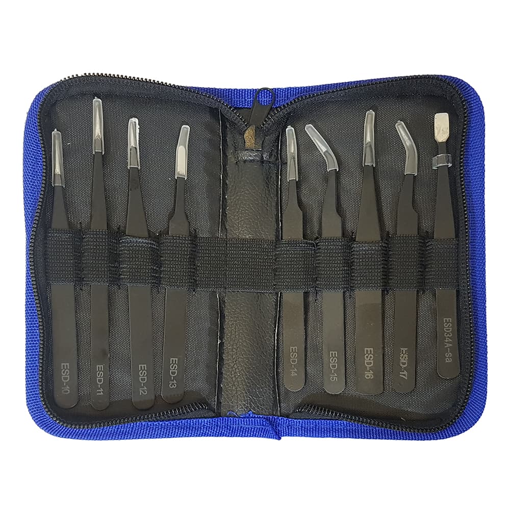ست‌ پنس ۹ عددی بهمراه کیف مدل ESD-9PCS — تصویر ۴
