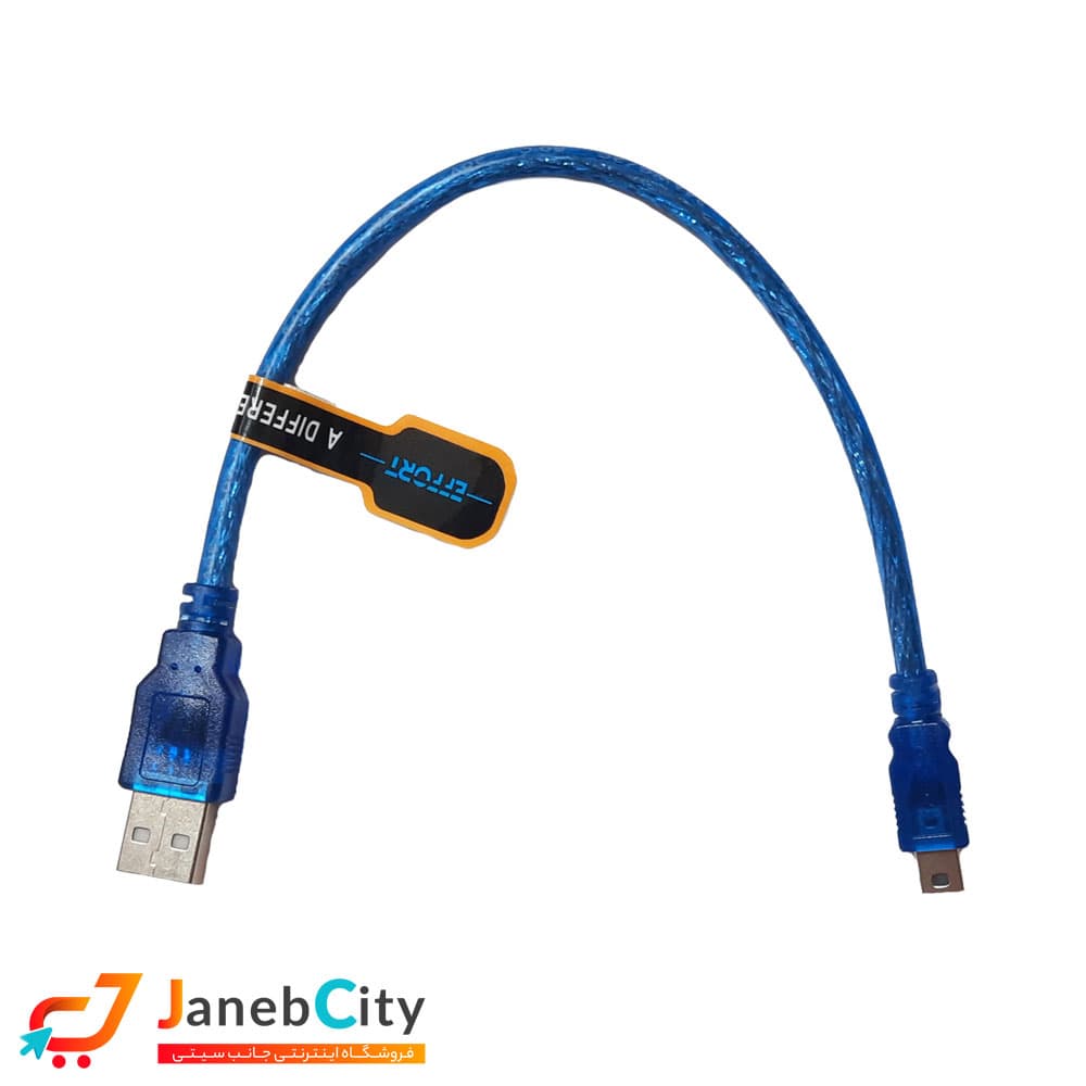 کابل تبدیل رم ریدر (5پین) به USB وان مکس 30 سانتی متری — تصویر ۲