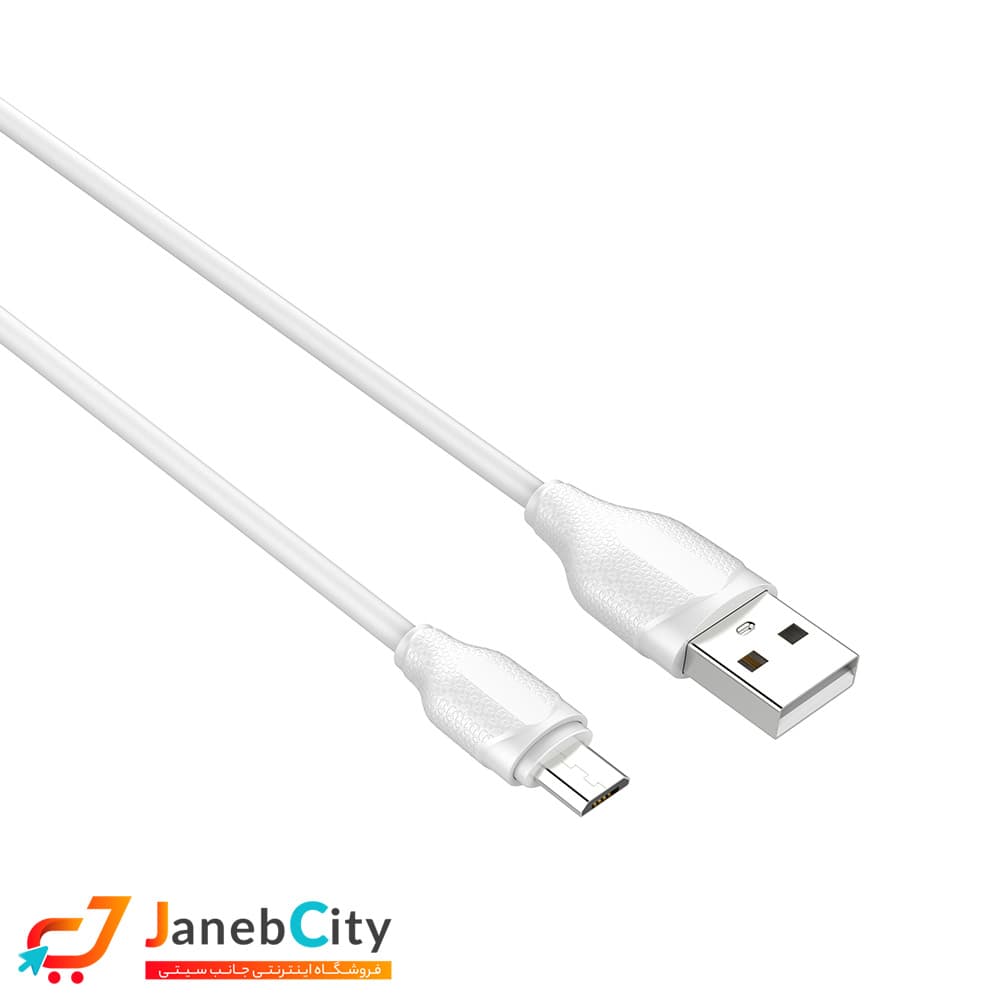 کابل شارژ و انتقال دیتا 1 متری microUSB الدینیو مدل LS371 — تصویر ۲
