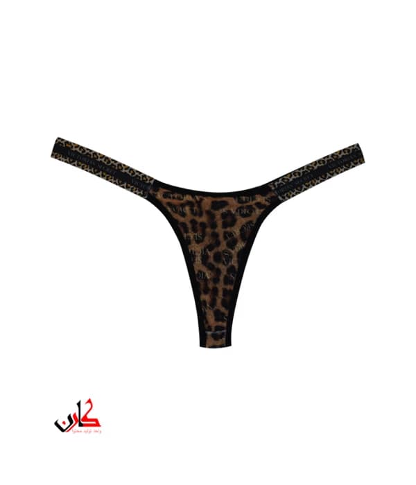شورت لامبادا مخمل پلنگی
