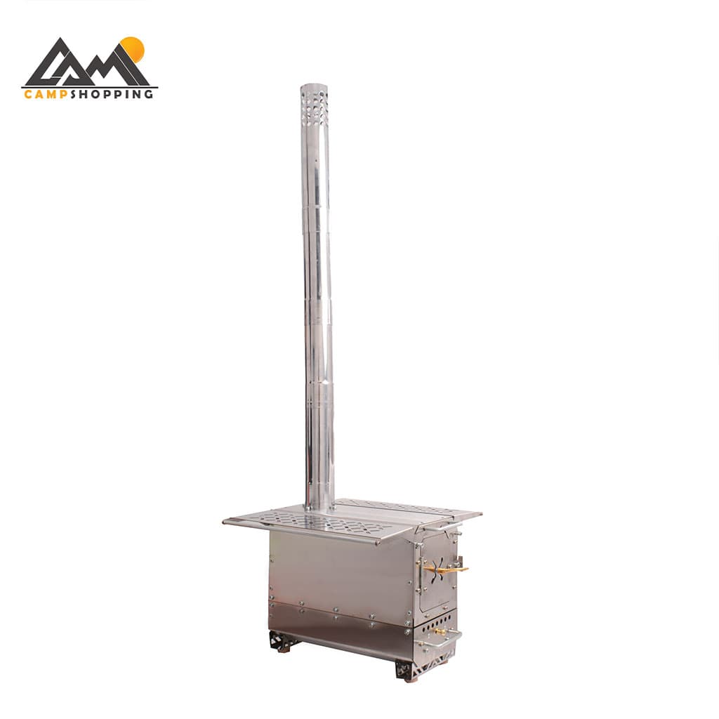 بخاری هیزمی لایف کمپ مدل VLUX کد 45880 — تصویر ۲