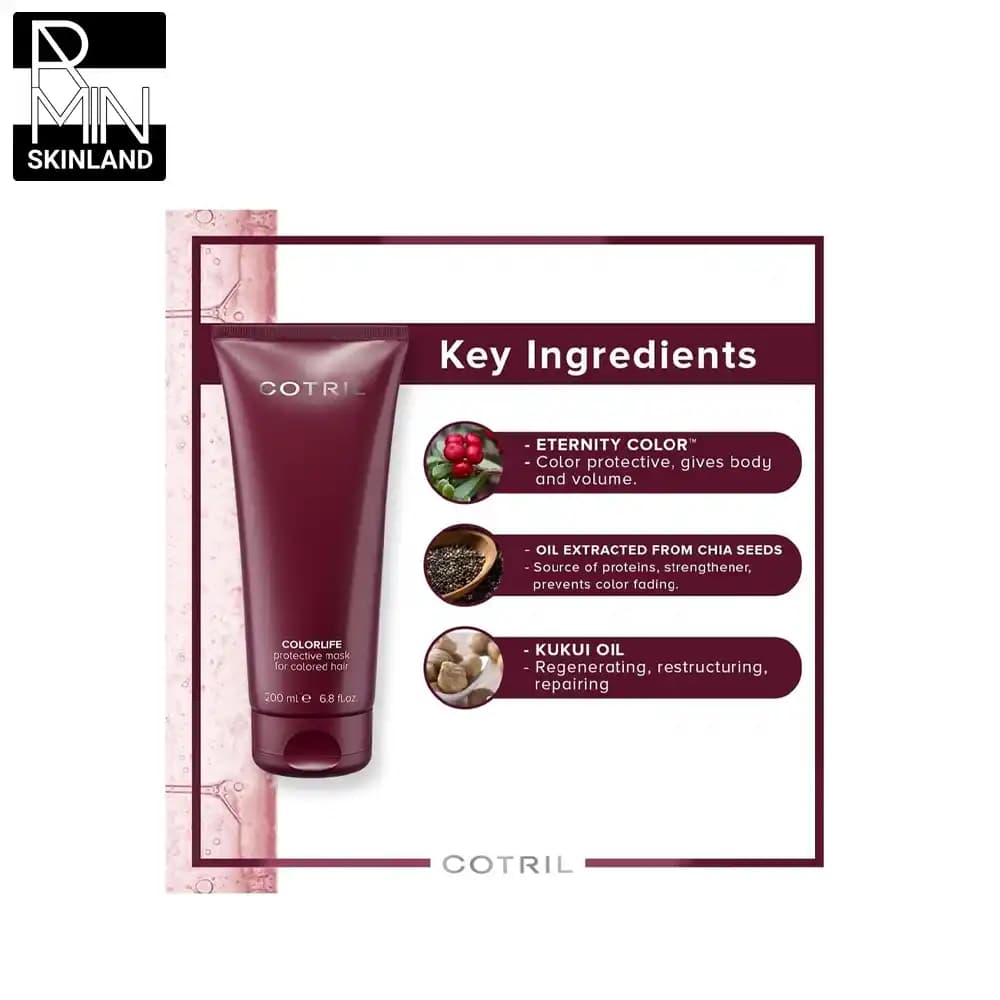 ماسک مو کوتریل مدل Color Life حجم 200ml — تصویر ۶