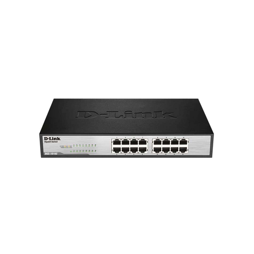 سوییچ شبکه D-LINK Rackmount Switch دی لینک مدل DGS-1016C