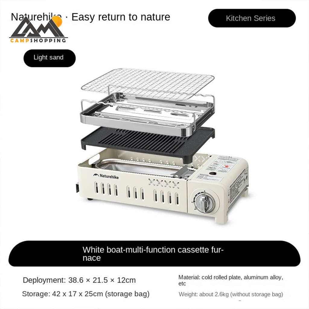 اجاق چند منظوره نیچرهایک مدل CNK2450CF033 — تصویر ۲
