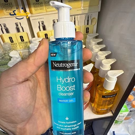 ژل شستشو هیدرابوست نیتروژینا حجم 200 میل|Neutrogena Hydro Boost Cleansing Gel-foam 200 ml — تصویر ۲